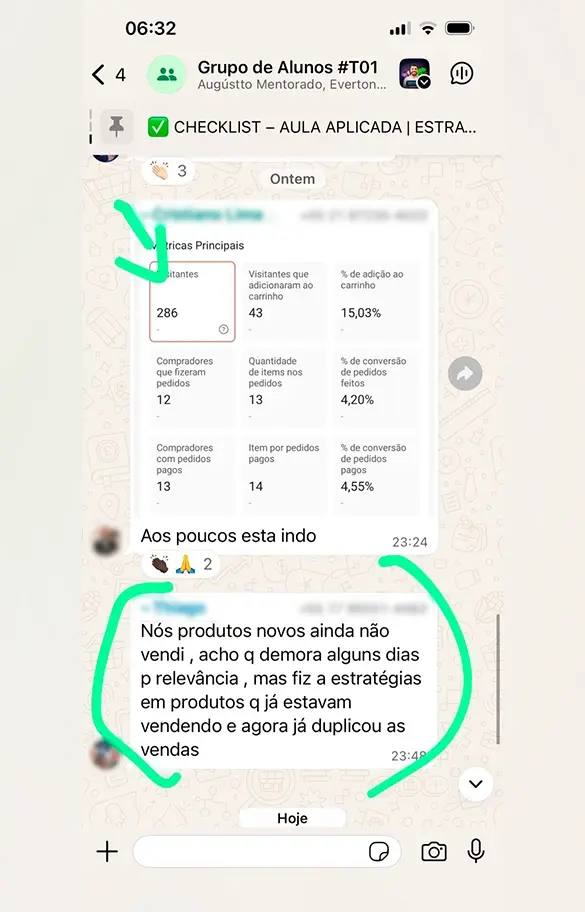 Depoimento de aluno 5